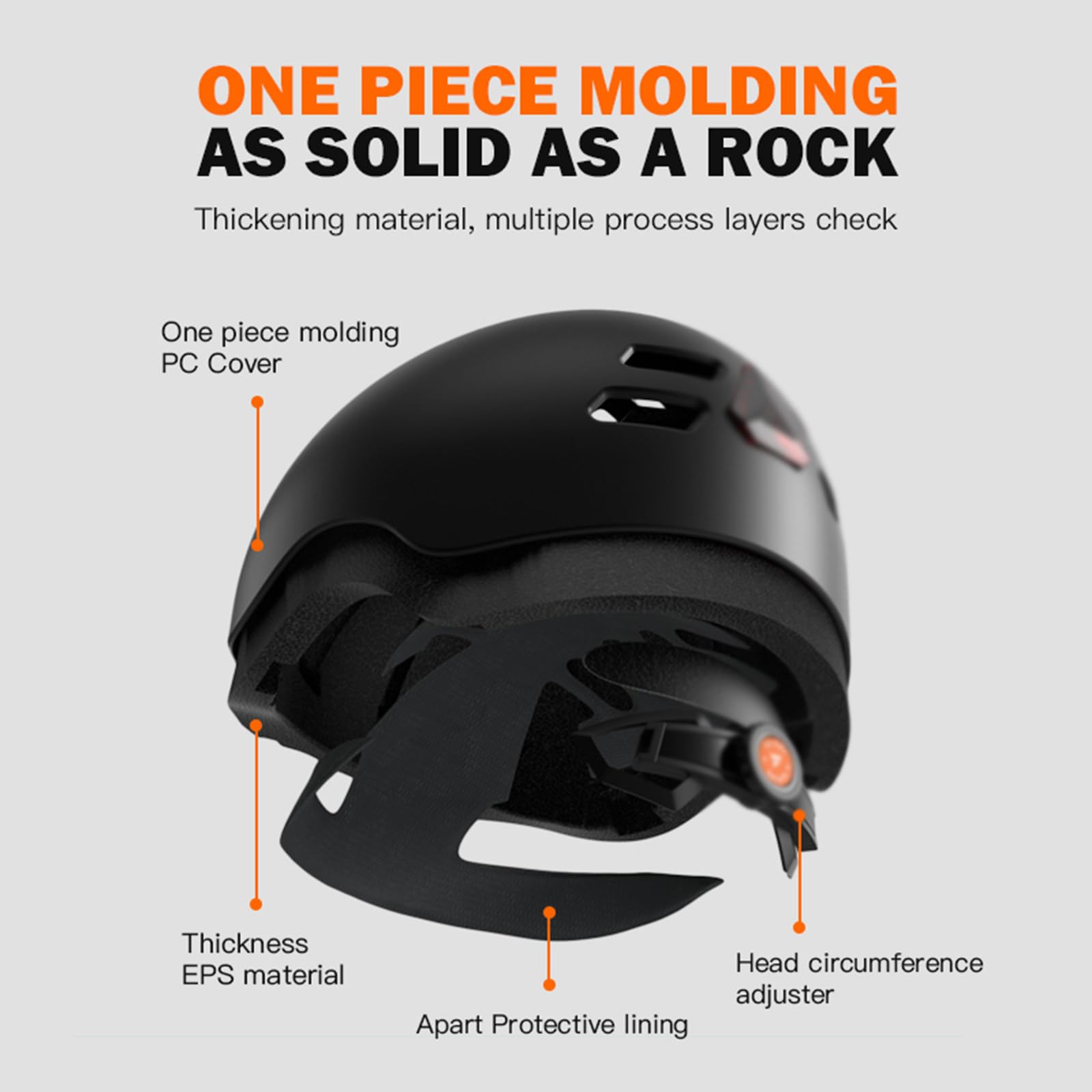 Grabadora Inteligente de Casco de Montar a Caballo para Deportes de Bicicleta Locomotora de Motocicleta con resolución de cámara WiFi: 1280 * 720P 1300mAh,Black