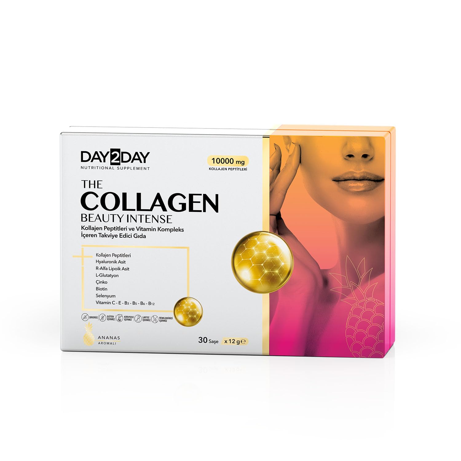 Day2Day The Collagen Beauty Intense Ananas Aromalı 30 Saşe