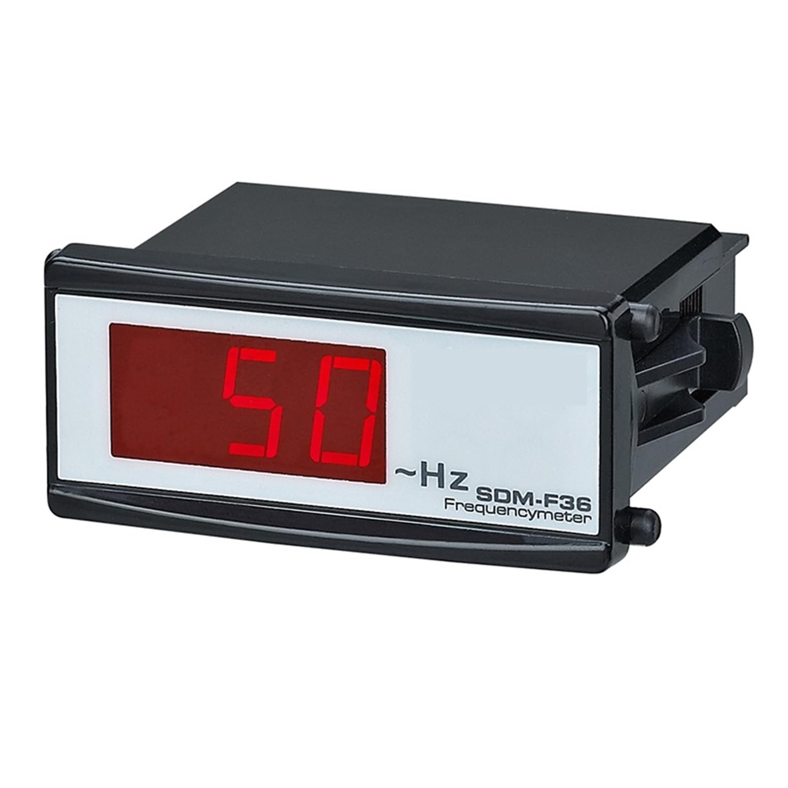 Medidor de frecuencia digital SDM-F, compacto delgado, medidor de panel LED 1 unidad (Size : 72x72mm)