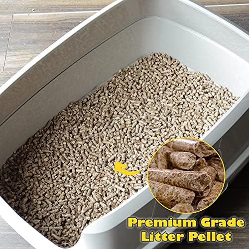 Ultra Hygenic Absorbent Cat Kitten Litter 15 Litre Fresh Pine Wood Pellets Large