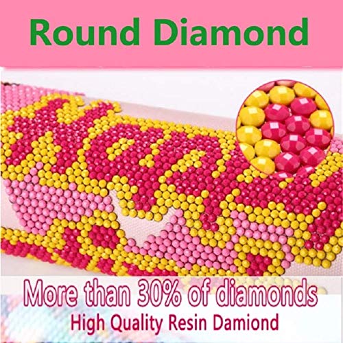 5D Diamond Painting Kits For Adults Giraffe Animal Diy Full Drill Round Beads Crystal Rhinestone Picture Supplies Arts Craft Wall Sticker Decor 16X20In #TOP1