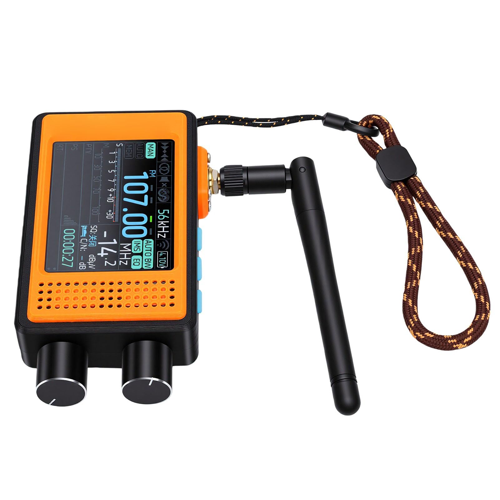 FTVOGUE Mini Radioempfänger, Tragbares AM FM LW MW SW Radio, 2,4 Zoll