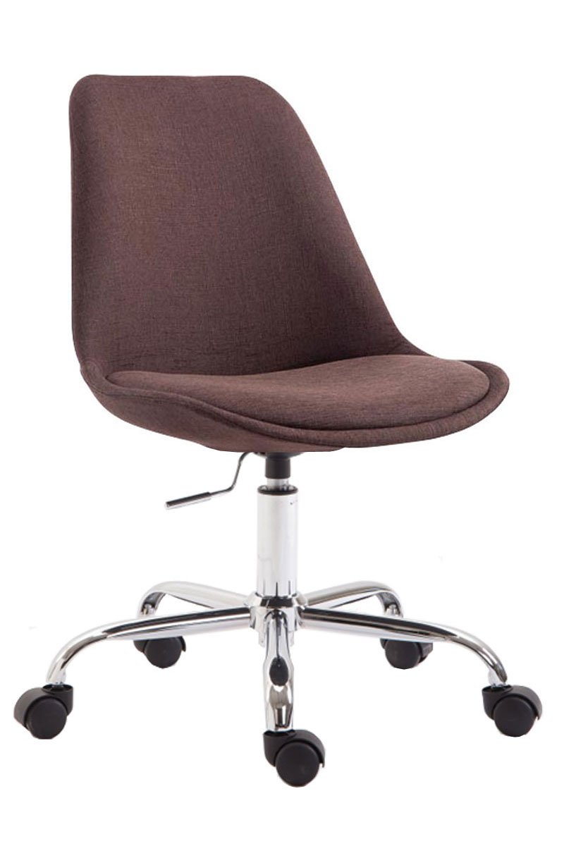CLP Toulouse Fabric Office Chair with dimensions: 81cm height, 54cm depth, 48cm width.