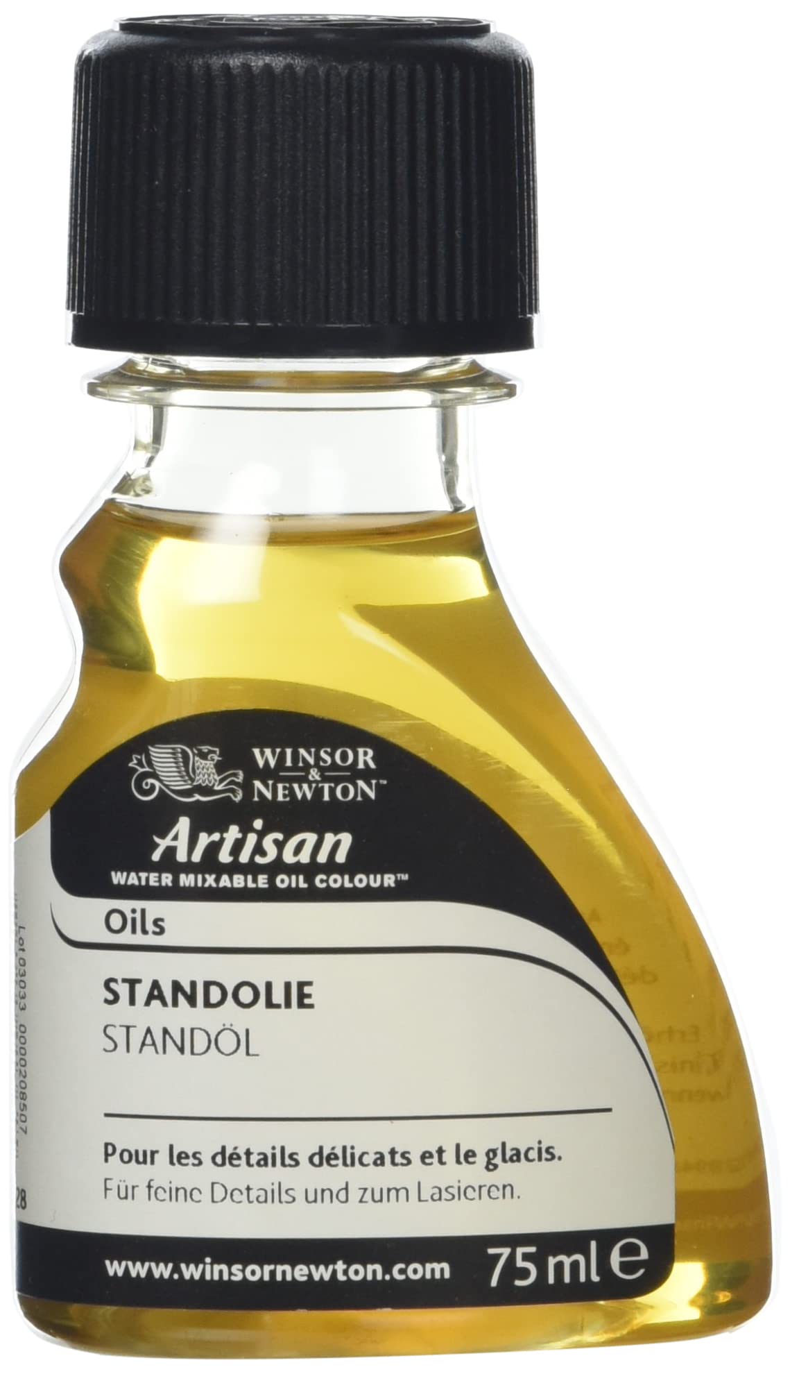 Winsor & Newton Artisan ÖL, Pintura al óleo, Aceite de pie, Botella de 75 ml, 1 stück (1er Pack)