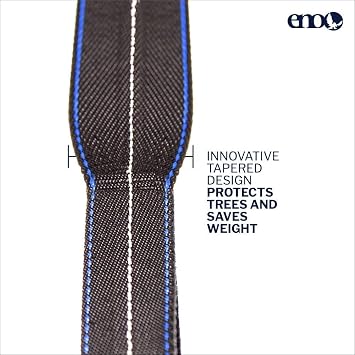 ENO Atlas XL Suspension System - Tree Strap for Hammock - Accessories for Camping, Hiking, and Backpacking - Black/Royal