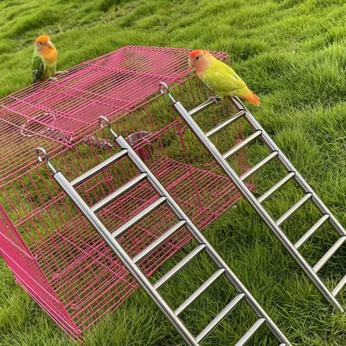 Gekmor 917BXA35R117287YX 2Pcs Parrot Ladders, 9-Step Bird Exercise Toy Play Ladder thumb #5