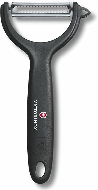 Victorinox Tomaten- und Kiwischäler, Zackenschliff, schwarz