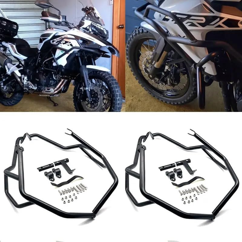 Engine Protection Bar TRK502 X BJ500GS-A Motorcycle Accessories Engine Guard Bumper Upper Crash Bar Frame Protector for TRK502 TRK502X