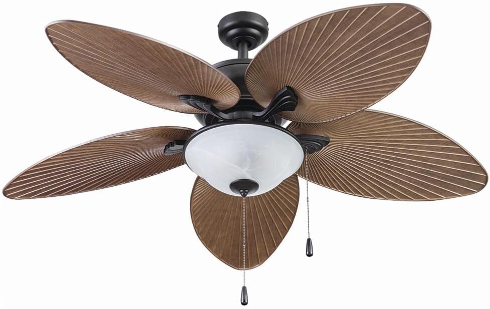 Patriot Lighting Florida Breeze 52" Bronze Indoor/Outdoor LED Ceiling Fan
