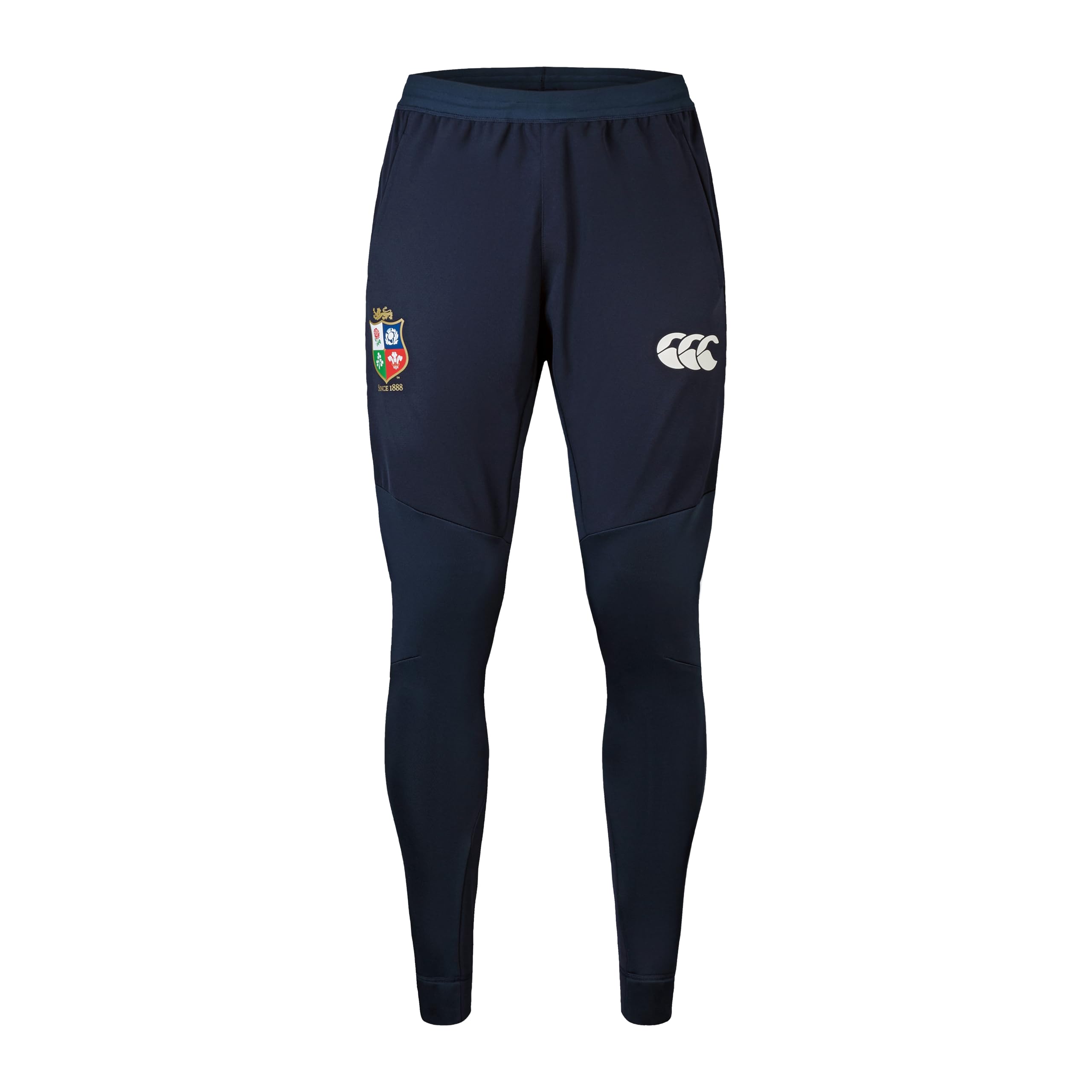 British & Irish Lions Canterbury Men's Official Canterbury Drill Tracksuit Bottoms | Rugby Trousers | Breathable, Dark Sapphire, M