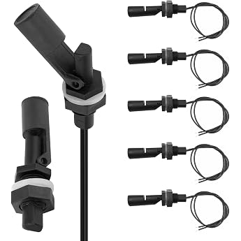 Joycabin 5pcs Float Switch Water Level Sensor Level Switch Horizontal float switch for level detection for water tanks aquariums and containers reliable control