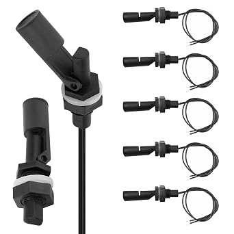 Joycabin 5pcs Float Switch Water Level Sensor Level Switch Horizontal float switch for level detection for water tanks aquariums and containers reliable control
