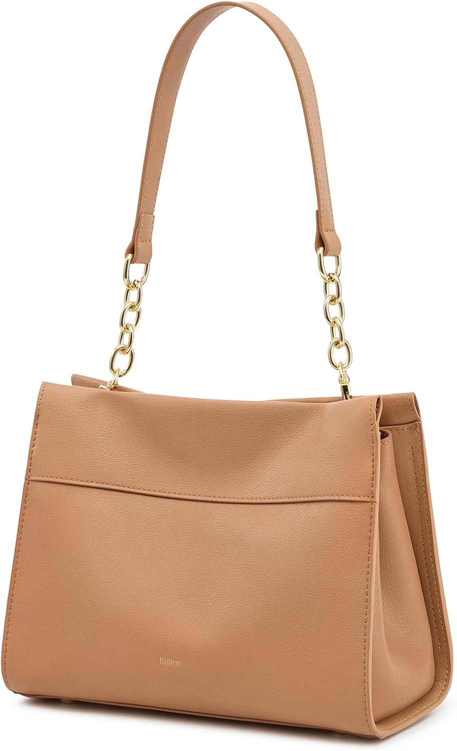 Kattee Leather Purses and Handbags for Women, Small Crossbody Bags for Women, Top Handle Hobo Shoulder Bag with 2 Straps