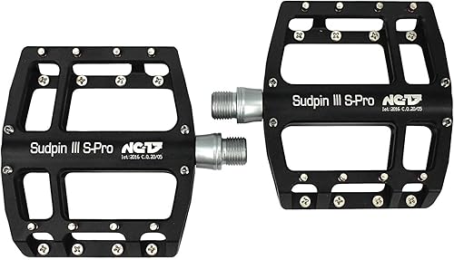 Miniatura 6 de NC-17 Sudpin III S-Pro - Pedales de aluminio con plataforma  Pedales de bicicleta MTB y BMX  Estilo de suciedad y freeride optimizado  Pedales de
