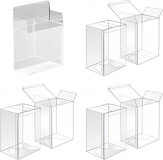 Clear Protective Case for Collectors Gaming Card Organizer Display Holder for Action Figures Packaging Delivery Card Display Box