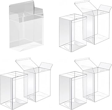 Clear Protective Case for Collectors Gaming Card Organizer Display Holder for Action Figures Packaging Delivery Card Display Box