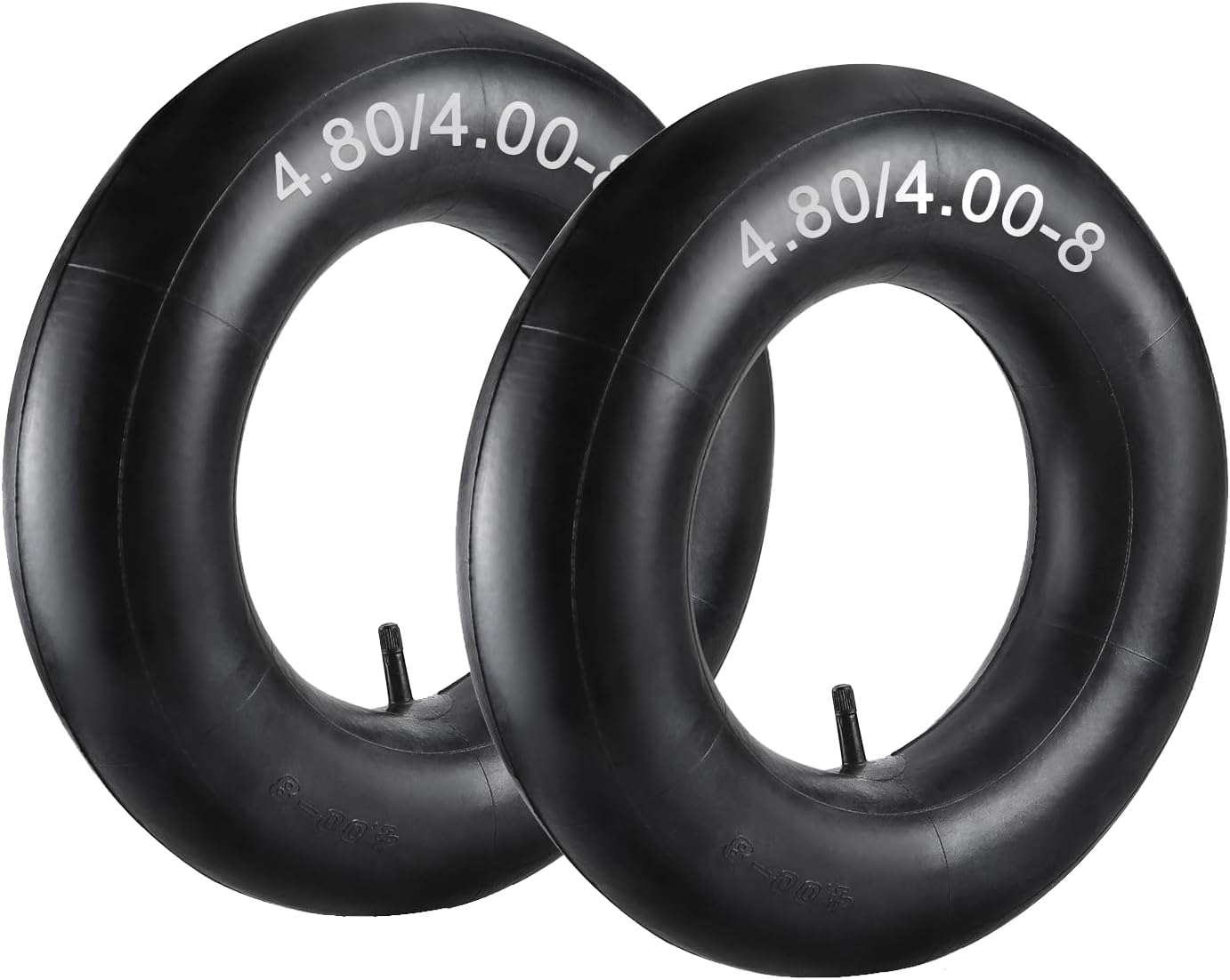 4.80/4.00-8" Tire Inner Tubes by Cenipar For Heavy Duty Cart,Like Hand Trucks, Garden Carts,Mowers And More, Pack of 2