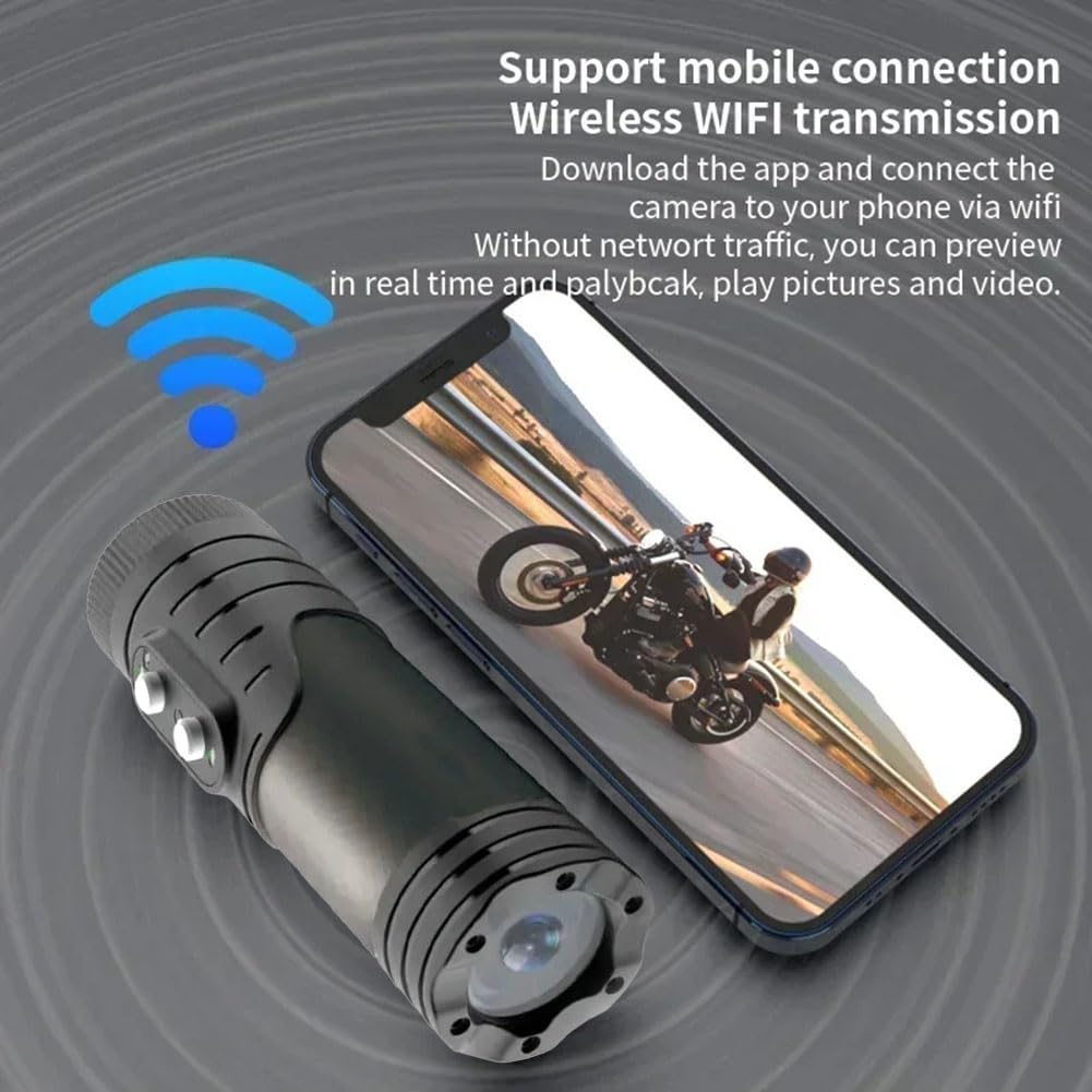 Wodoodporna kamera sportowa rower motocykl kamera sportowa DV bezprzewodowa kamera wideo Dash Cam