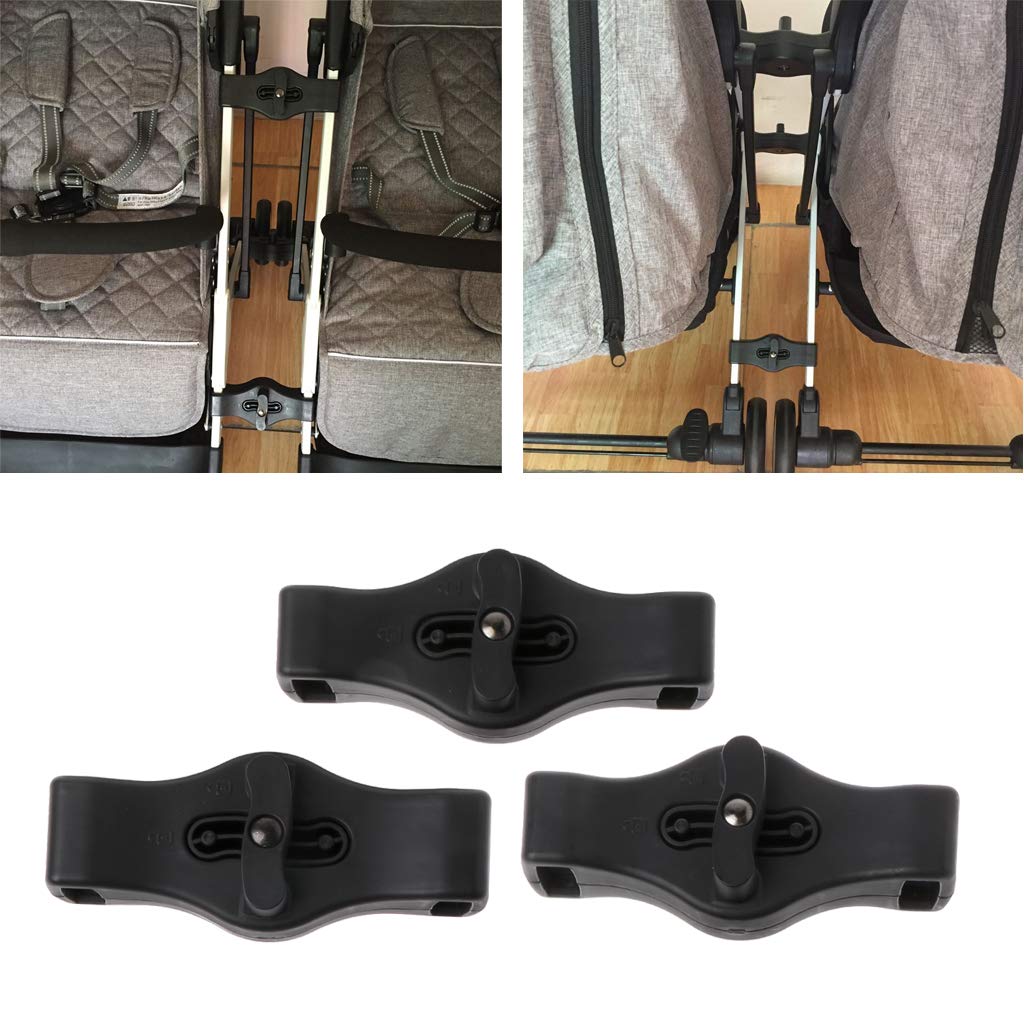3 pcs Coupleur Bush Insérer dans Les Poussettes pour Yoyaplus Bébé Poussette Connecteur Adaptateur Faire en Jumeaux Landau