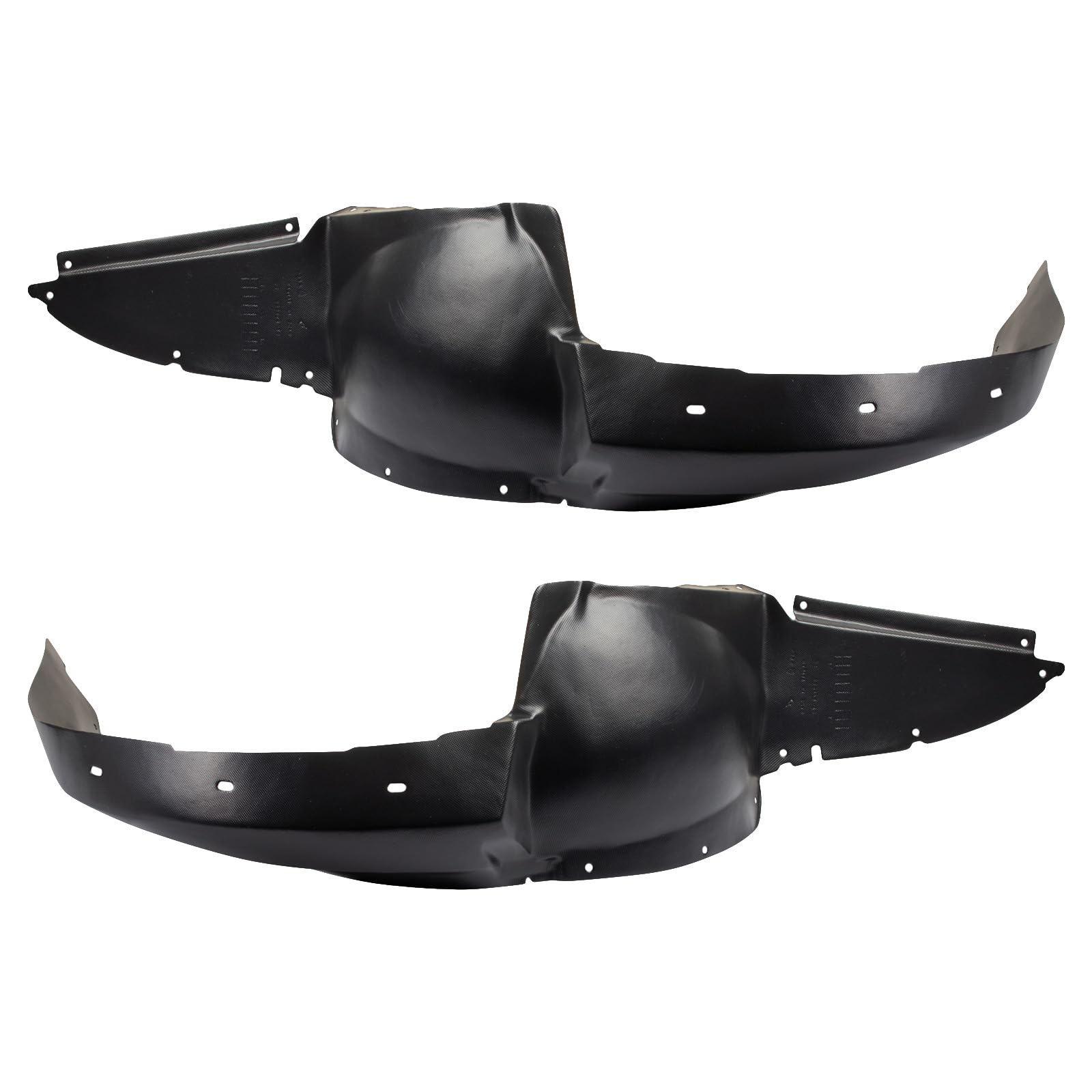 TRQ Inner Fender Liner Set | For 2007-2009 Pontiac G5 GM1250121 GM1251120
