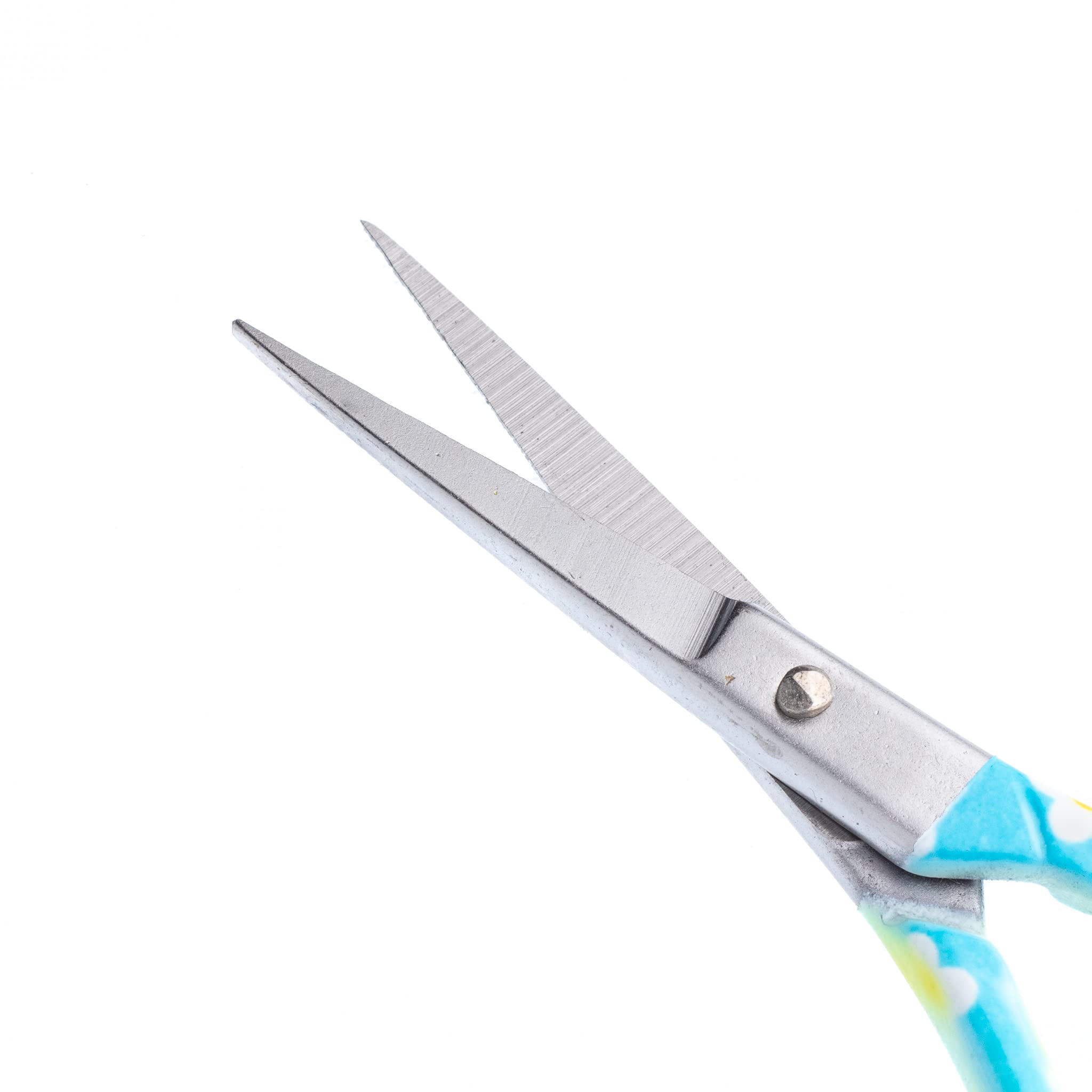 The Quilted Bear Blue Daisy Embroidery Scissors, Small Sharp 3.5" Blades for use as Embroidery Cross Stitch, School - Image 3