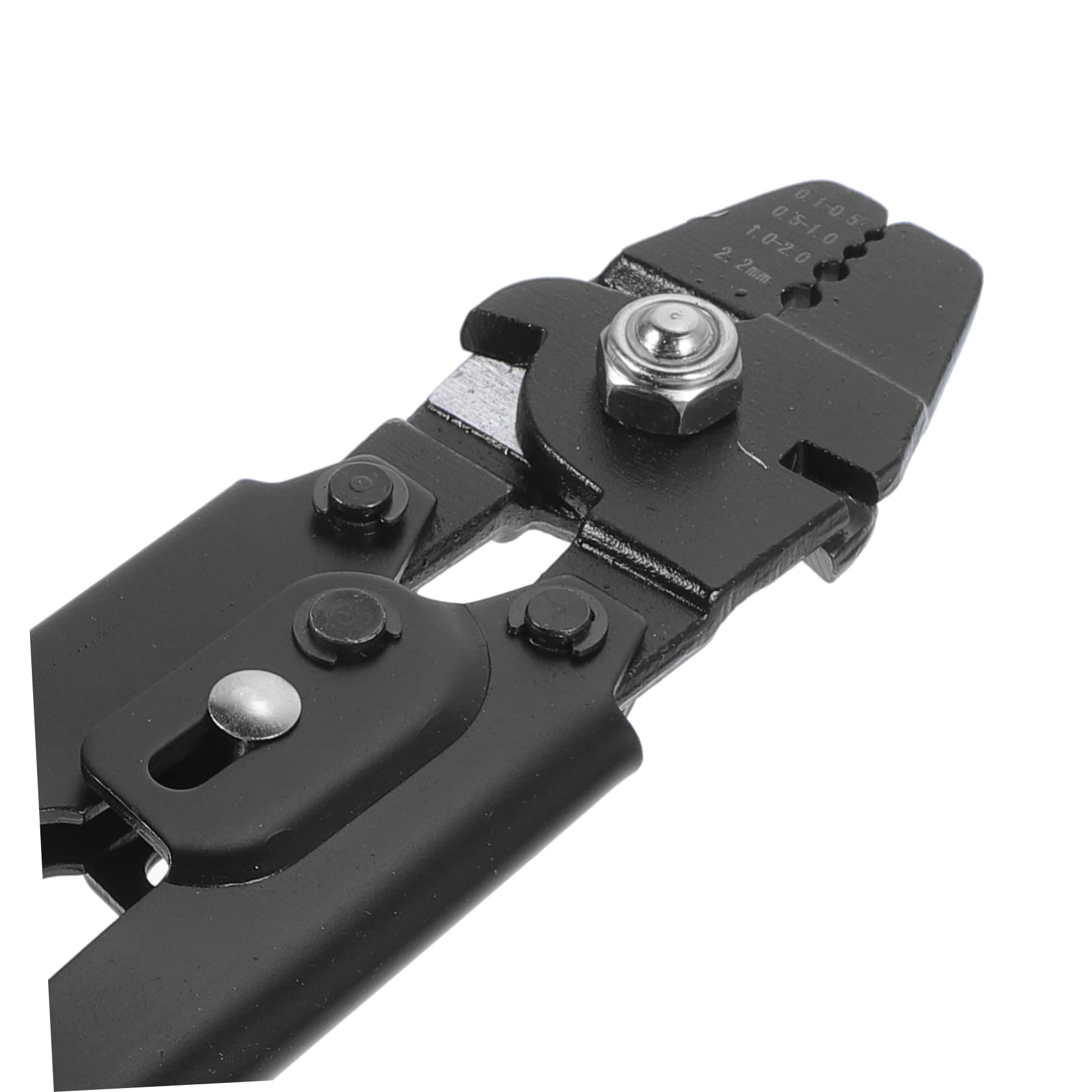 Cabilock Pince à Sertir Câble Inox Portable Avec Sécurité Poignée Antidérapante Et Outil De Compression Pour Câble Acier Et Gaine Kit De Sertissage Multifonction Pour Bricoleurs Et Pêcheurs