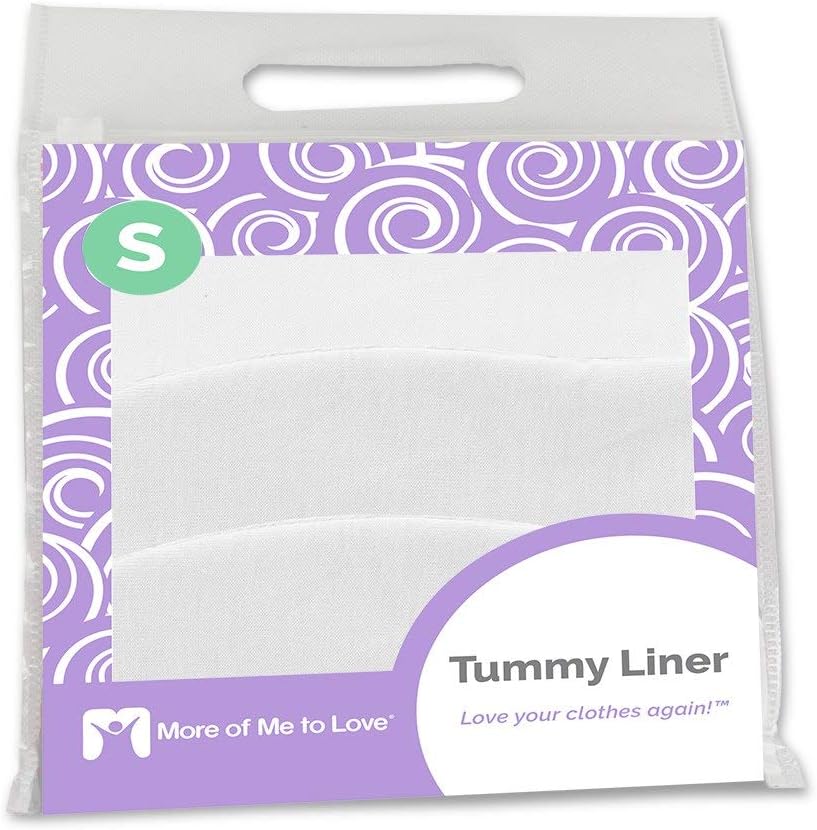 More of Me to Love Cotton Tummy Liner (9-Pack, Small, White)