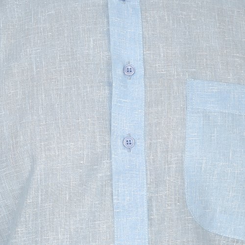 Kurta pyjama de lino y algodón Royal Kurta confección artesanal firozi 5