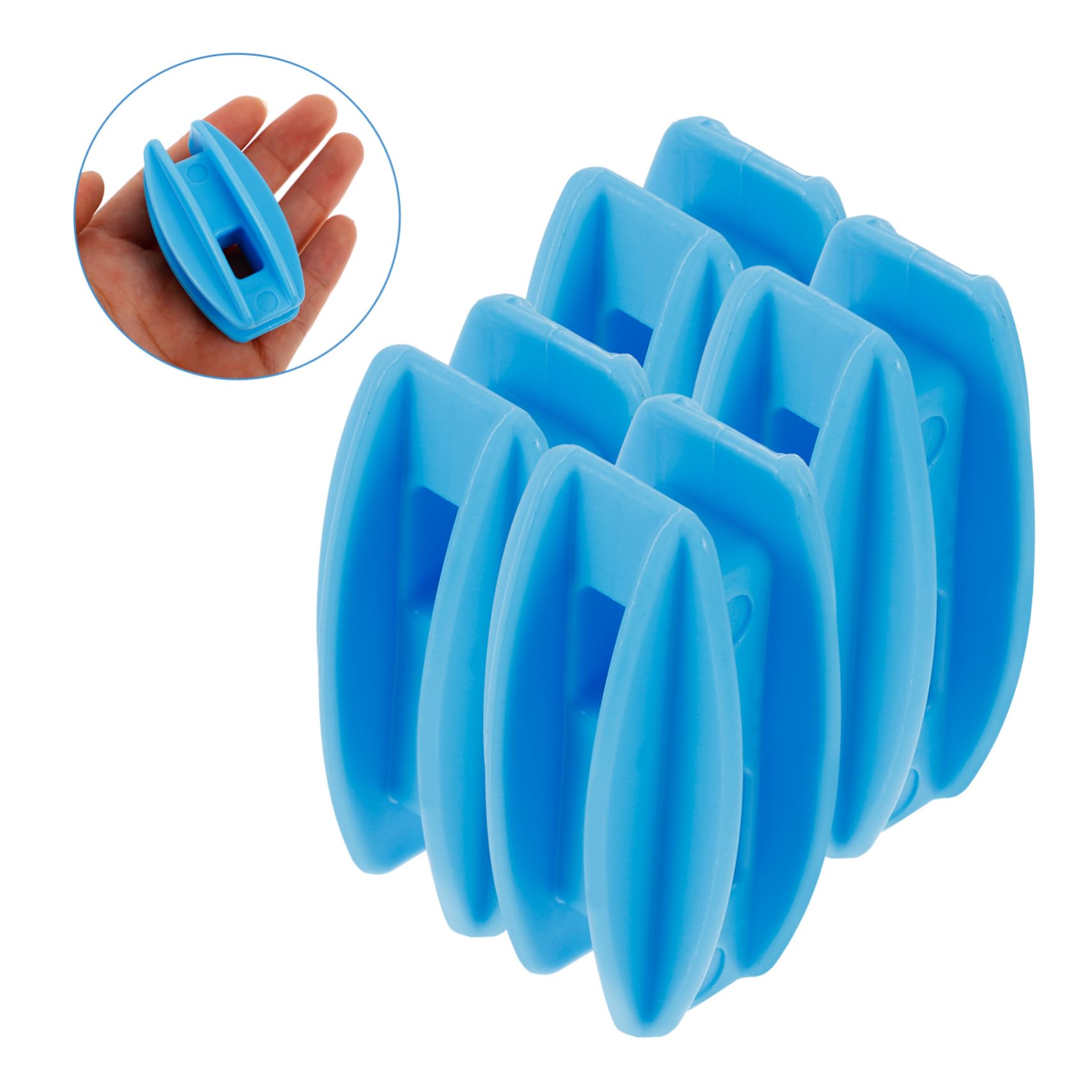 SUPVOX 5 Set di Isolatori per Accessori per Isolatori per Fili di Recinzione Palo Portatile in Plastica per Lagricoltura 10 Pezzi * 5