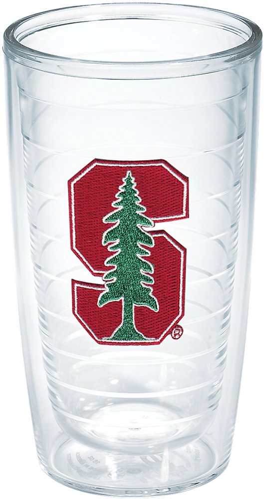 Tervis Made in USA Double Walled Stanford University Cardinal Insulated Tumbler Cup Keeps Drinks Cold & Hot, 16oz - No Lid, Primary Logo