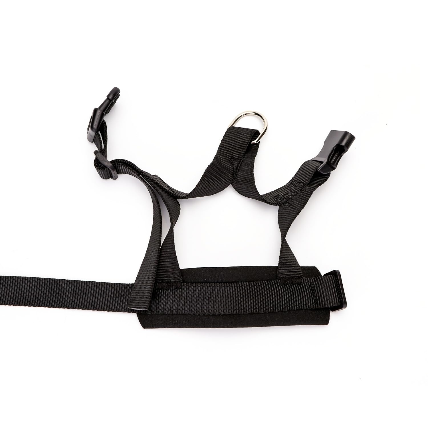 Nylon muzzle for dogs adjustable, breathable and durable; ideal for safe walks and control in stressful situations
