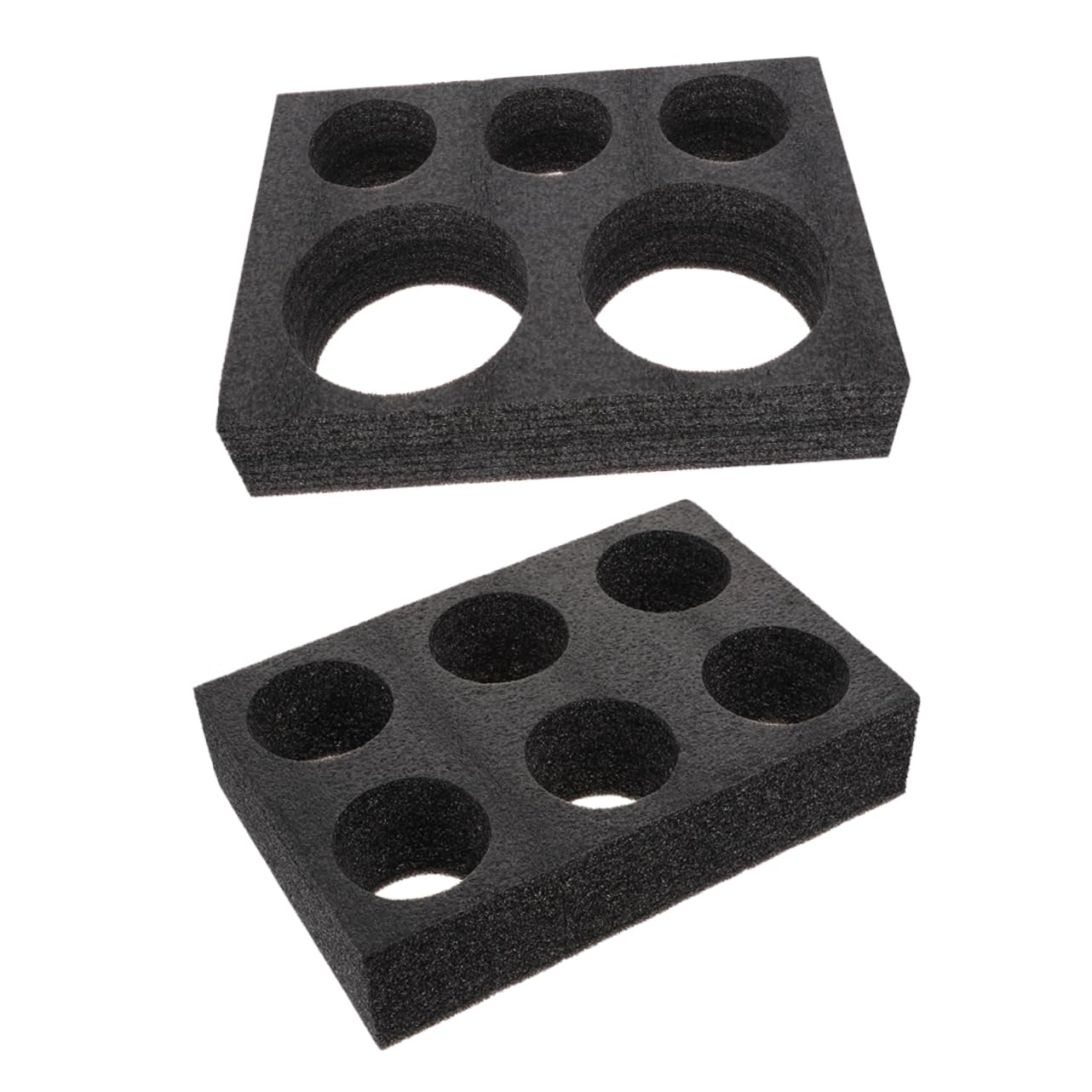 STOBAZA 2pcs Cup Holder Drink Carrier Tray Pearl Beverage Packing Box for Coffee Take Out Drinks Design Reusable Practical for Cafes Restaurants and Events