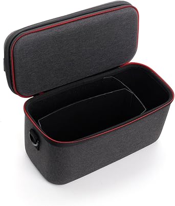 Allthingstore for Nintendo Switch 2 Carrying Case, EVA Travel Storage Bag, Black Protective Case with Scratch-Resistant Lining, Large Capacity
