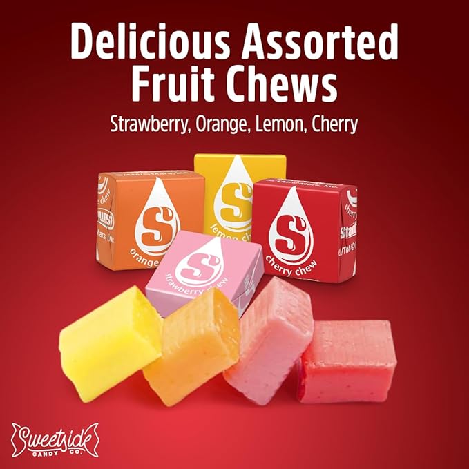 Fruit Chews Caramelo, Paquete de 2lb de Starbrst Candy a Granel miniatura 4
