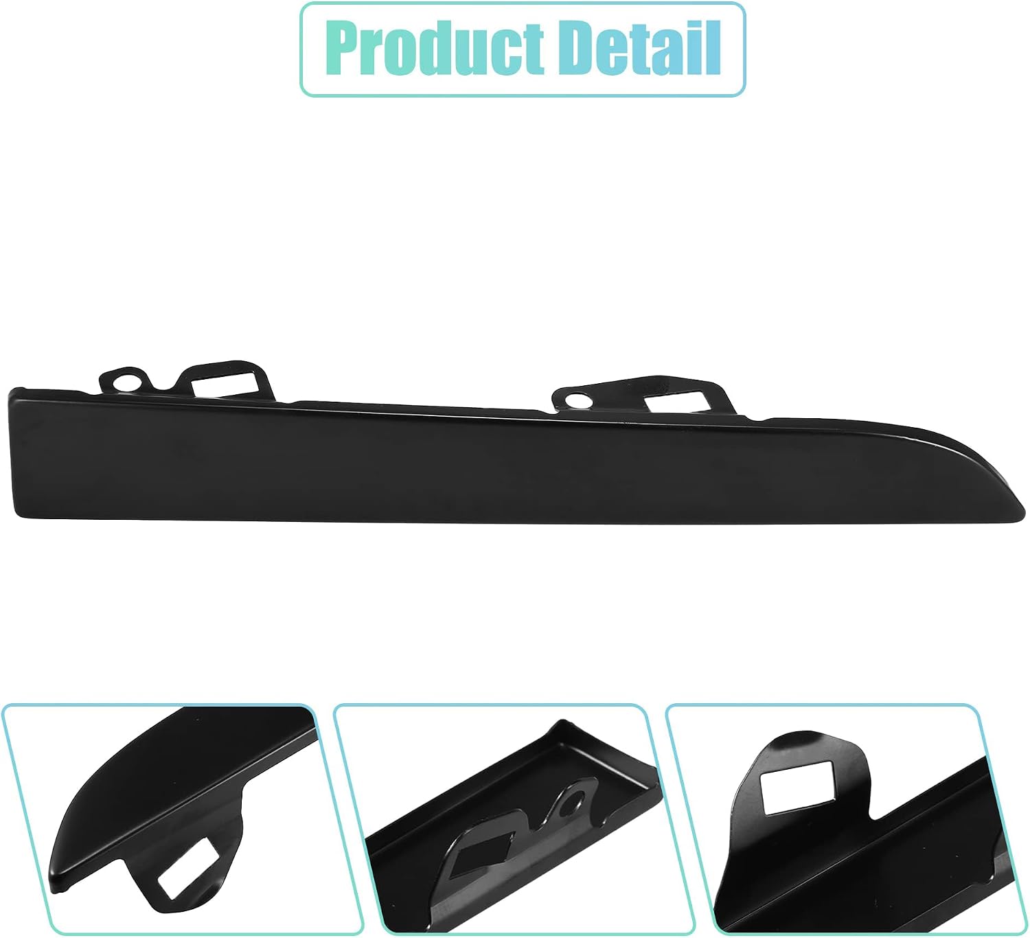 Unifizz 1Pair Front Lower Headlight Bumper Grille Filler Trim Panels Driver Passenger Side for Tacoma 2001 2002 2003 2004 Pickup TO1089108 TO1088108 5251235050 5251335060