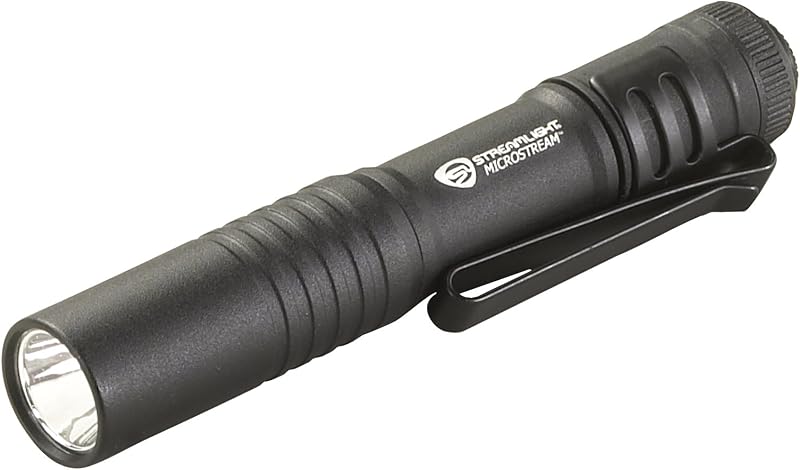 Streamlight 66318 MicroStream linterna de bolsillo, negro