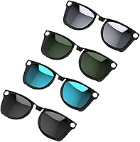 Vista 15 de Gafas Inteligentes para Hombres Bluetooth Gafas Inteligentes con Lentes Polarizadas UV400