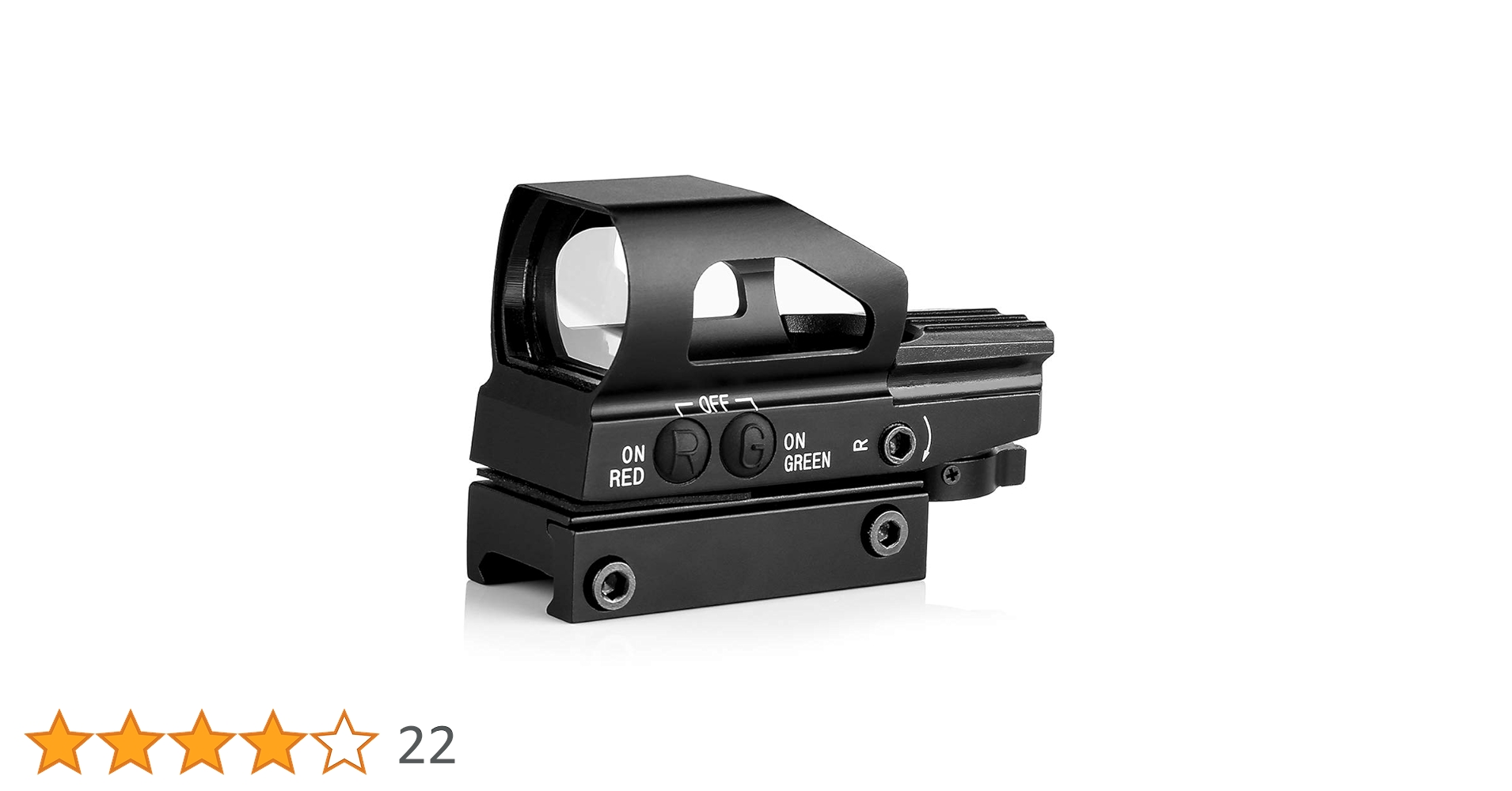 Amazon.co.jp: Very100 ドットサイト ボタン式照準器 20mmレール