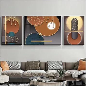 SPXMQSS Bedroom Wall Decor, Living Room Wall Art, Abstract Wall Decor Poster Wall Decor Kitchen Bedroom Office Home Decor