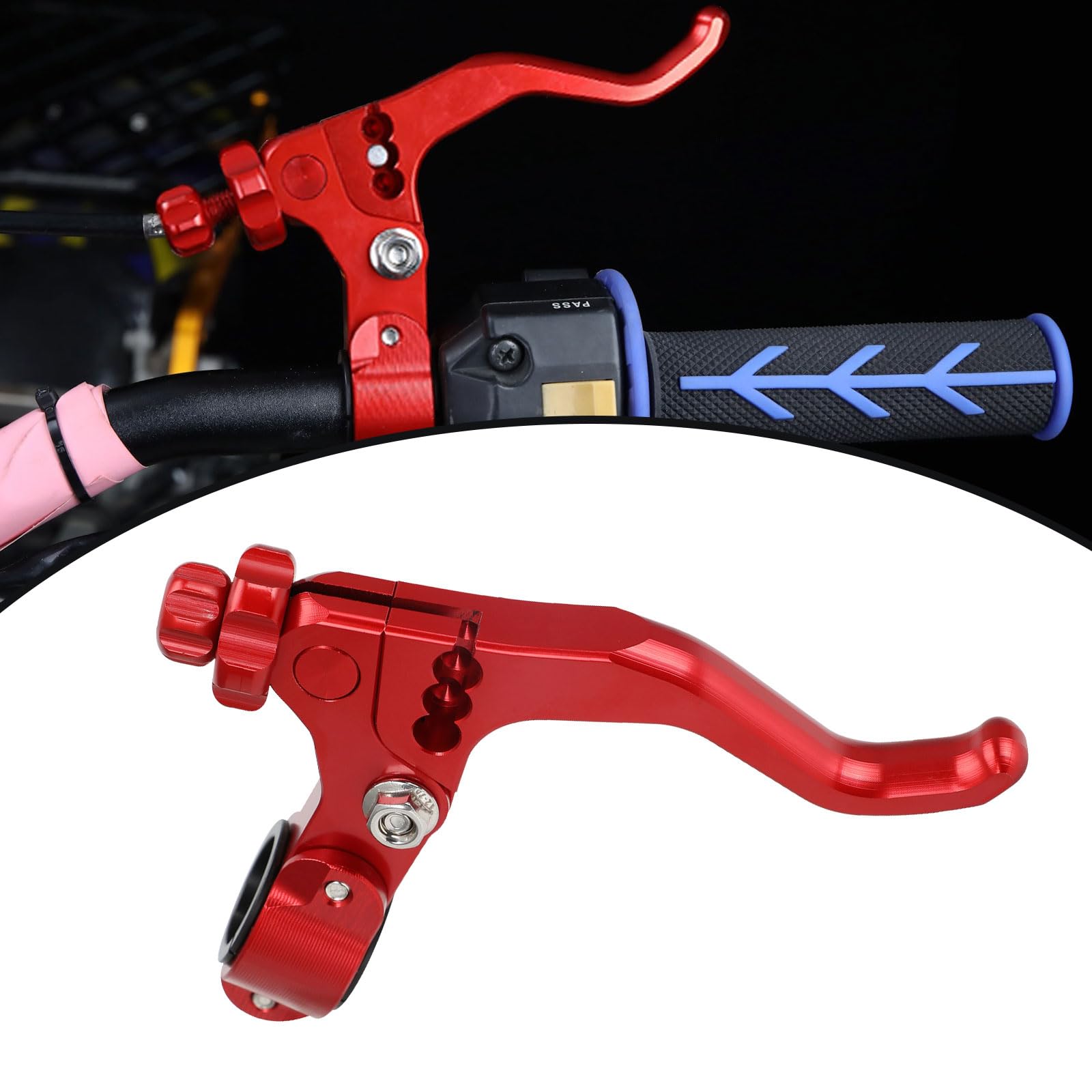 CNC Dirt Bike Stunt Clutch Lever for Motorcycles with 22mm 7/8" Handlebar