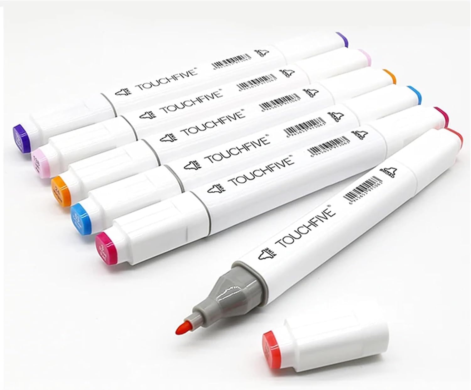 BEMLP 40 Colors Student Marker Set Dual Head Oily Alcoholic Sketch Marker Pen For Draw Animation Manga (40 Color Student Design set)