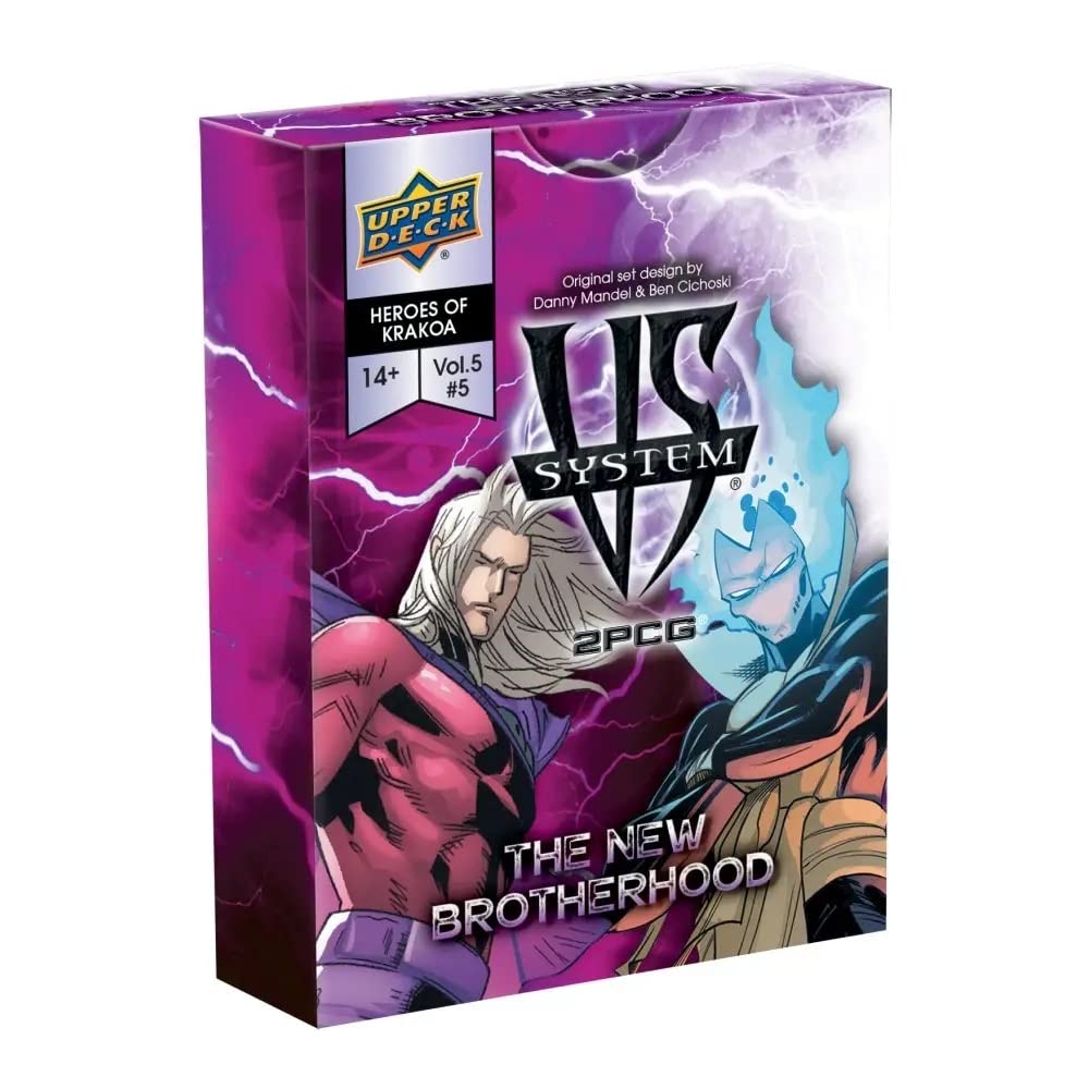 Upper Deck Marvel VS : 2PCG : The New Brotherhood Jeu de Cartes à Collectionner Marvel
