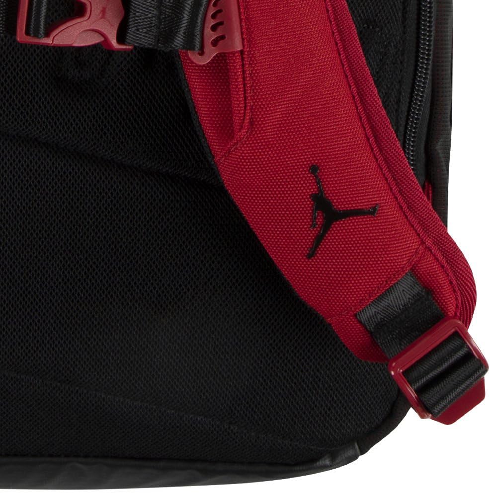 Jordan Jam Air Patrol Red Backpack Code MA0924-R78, red / black, Taglia unica