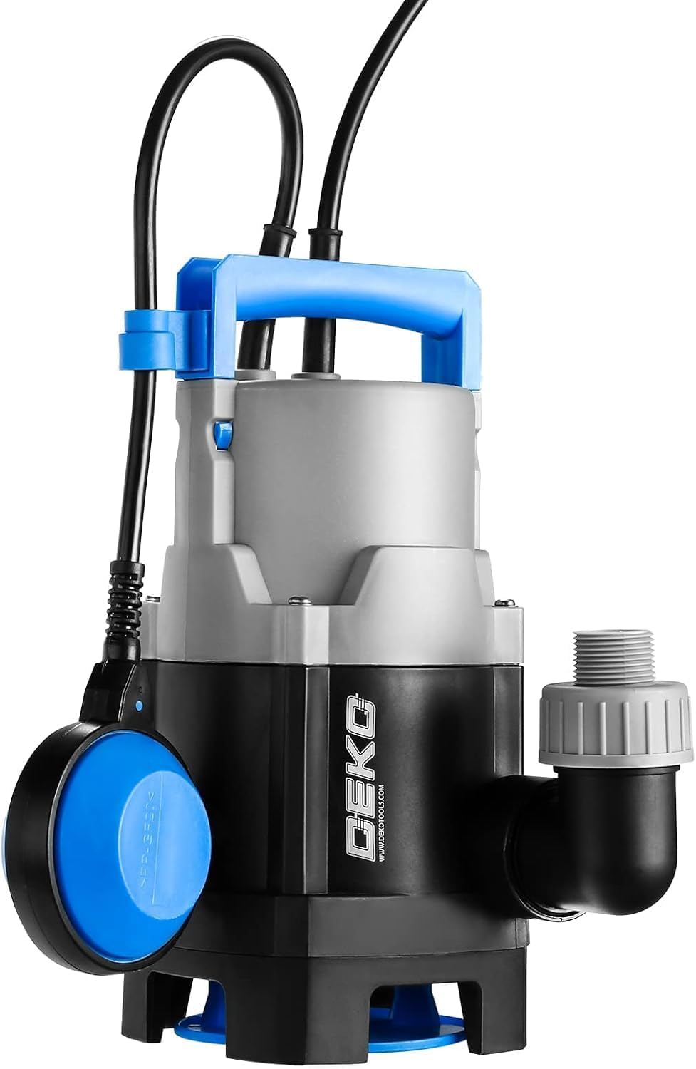 DEKO 水中ポンプ 400W 底部入水式 汚水 清水用ポンプ 吐出量 7500 Amazon | DEKO 汚水ポンプ 400W 水中ポンプ 底部入水式 排水ポンプ