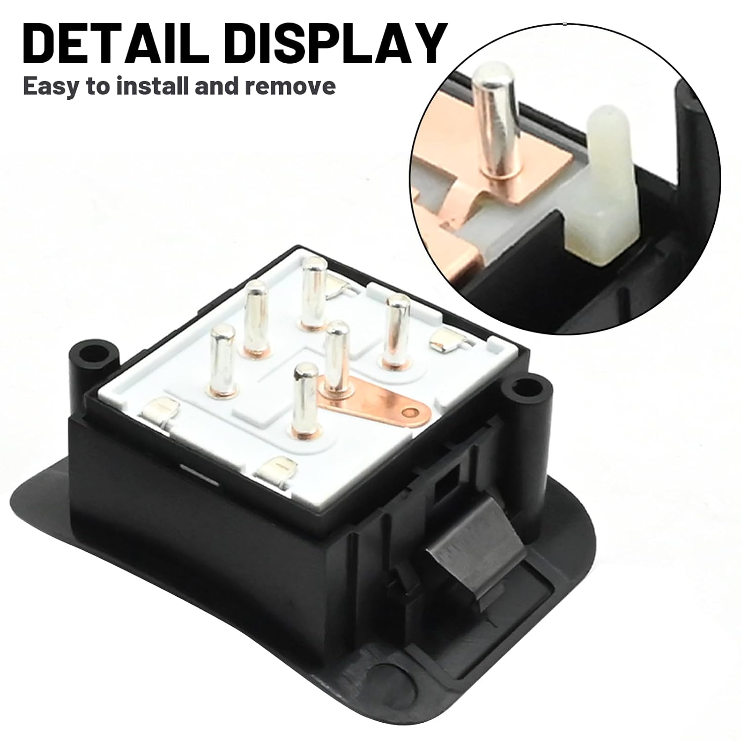 MDEOOSKY 2Pcs F57Z14529A Front Driver and Passenger Side Window Switch, Replacement for Ford Ranger 1995-2007, Replaces F57Z1452 9B F57Z-14529-B