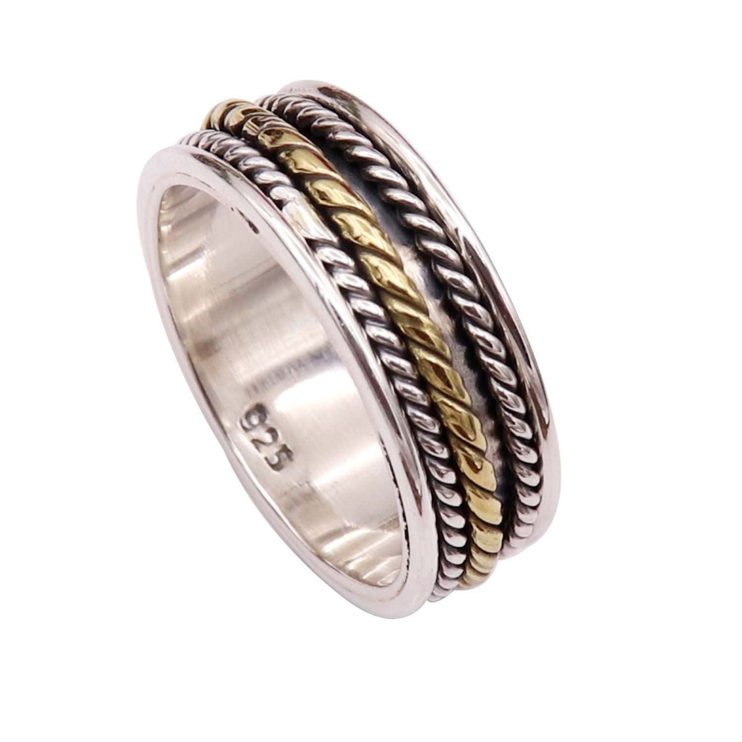 Silver Spinner Ring 925 Sterling Silver Spinner Men Women All Size Spinner Meditation Ring Gift Item Handmade Jewerly ISR25