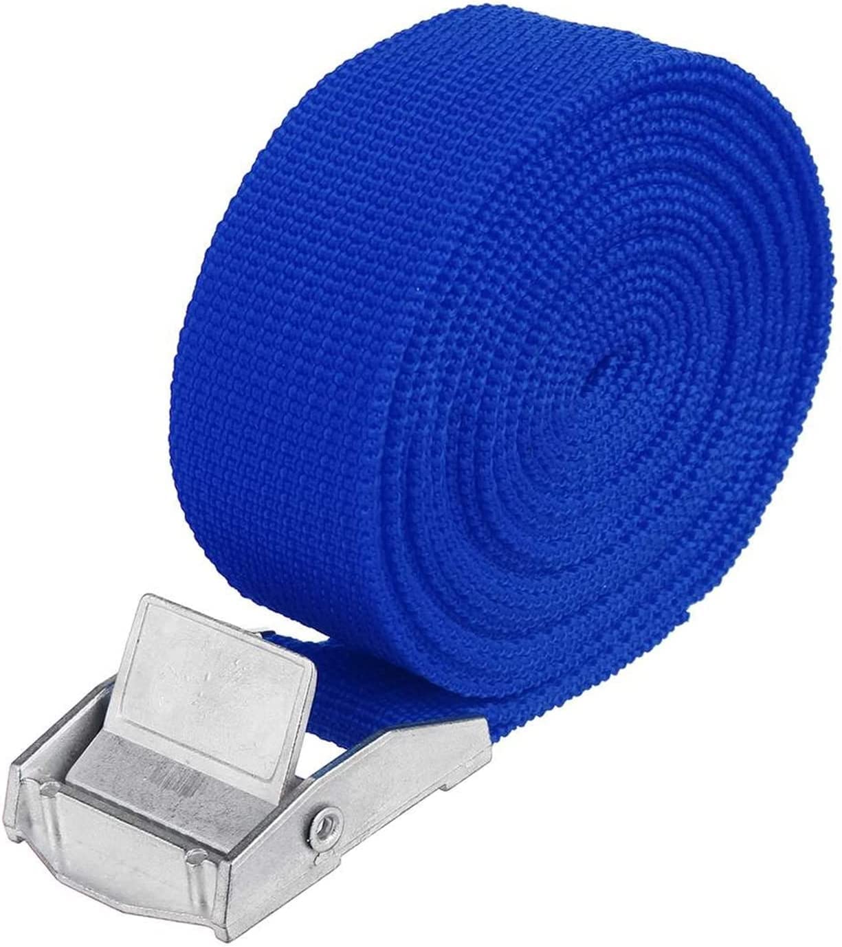 Pasy mocujące do wiązania, 2,5 m x 25 mm samochodowa lina napinająca pasek mocujący mocny pasek zapadkowy torba bagażowa samochodowa pasek mocujący pasek mocujący stop cynku nylon 5 kolorów