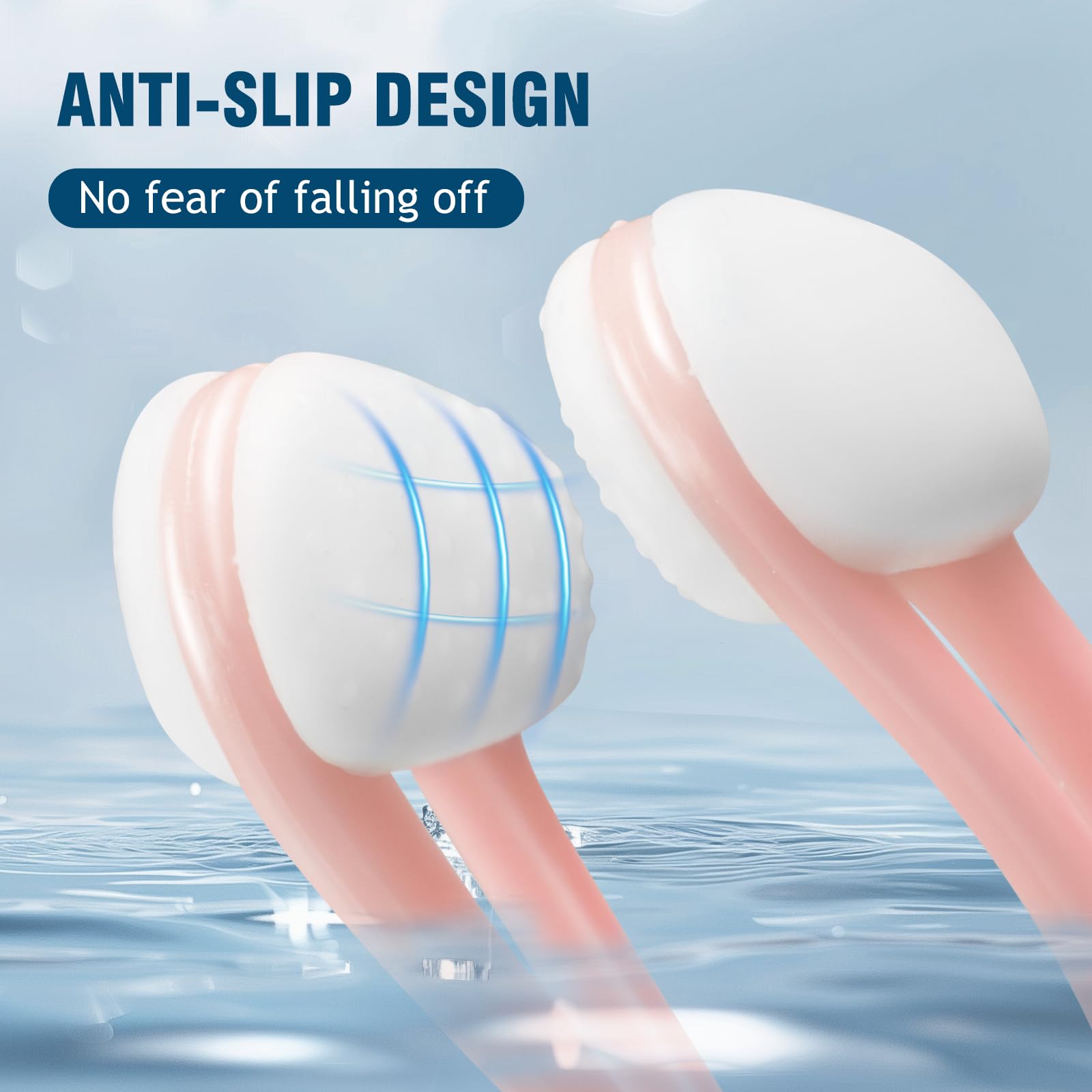 LFHMELE Swimming Nose Clip - 3 Packs Silicone Waterproof Swim Nose Plugs for Kids Age 7+ (Pink, Orange & Purple)