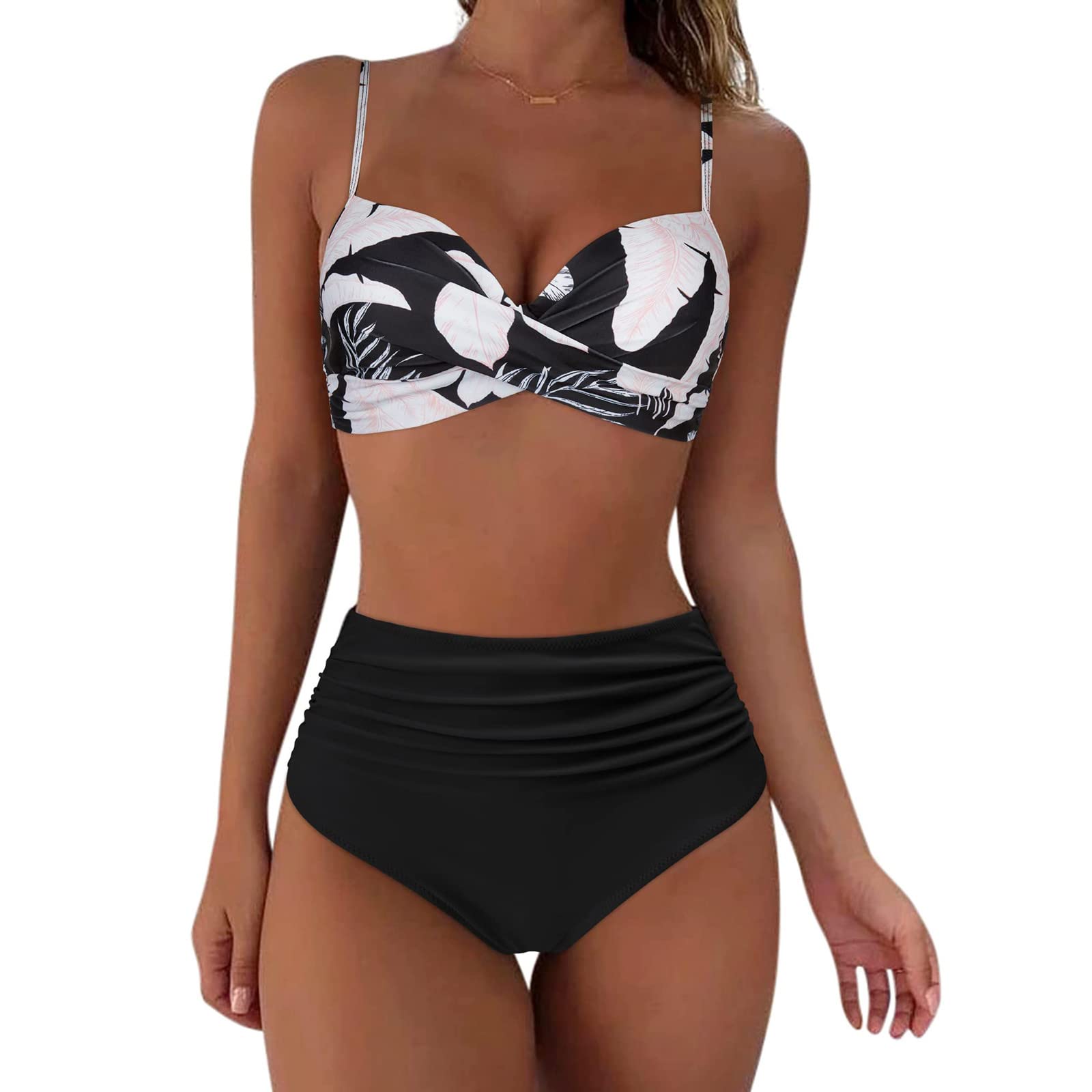 Kwatieh Traje De BañO NiñA Tankini Mujer Reductor Barriga BañAdor Negro Mujer Bikini Parte De Arriba Mujer Bikini Sexy Tangas Bikini Blanco BañAdor Rojo Mujer Bikini Bandeau