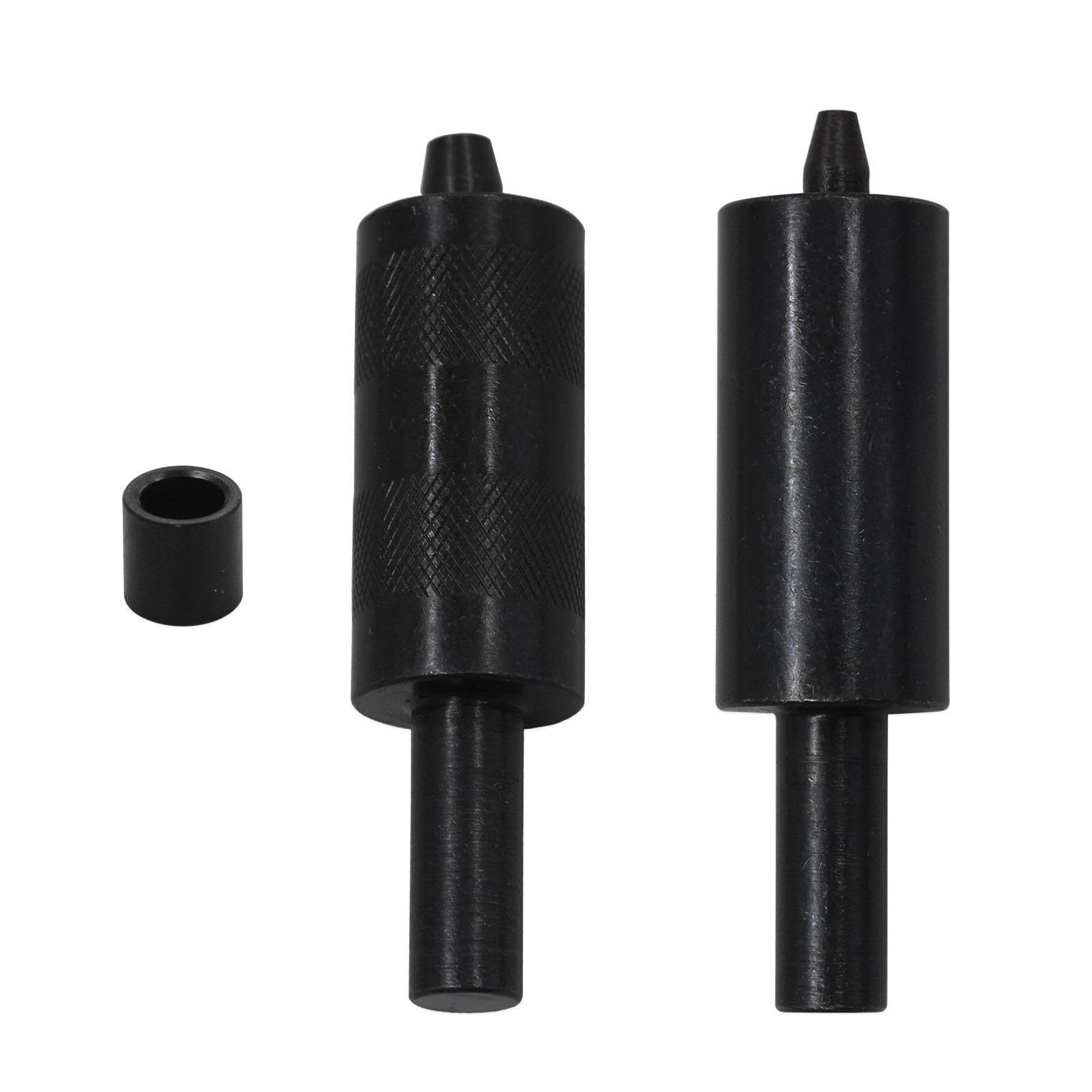 36050 Kit di Estrattori E Installatori per Compressori di Molle Valvole E Valvole, in Lega di Alluminio, per Auto Cilindri, Nero